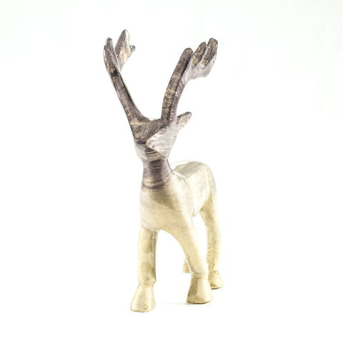 Brushed Silver Stag XL 16 cm (Trade min 2 / Retail min 1)
