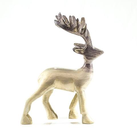 Brushed Silver Stag XL 16 cm (Trade min 2 / Retail min 1)