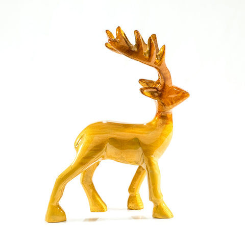 Brushed Gold Stag XL 16 cm (Trade min 2 / Retail min 1)