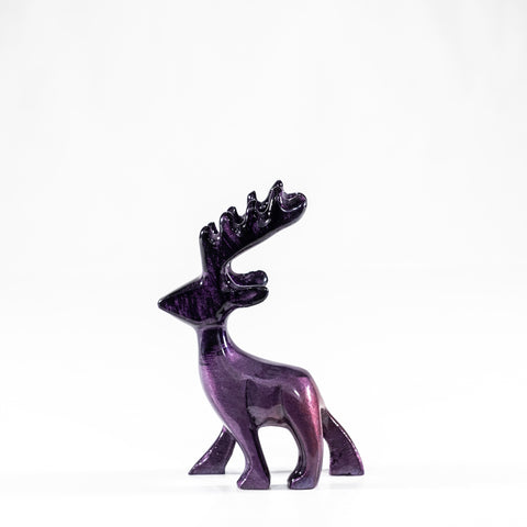 Brushed Purple Stag Medium 11 cm (Trade min 4 / Retail min 1)