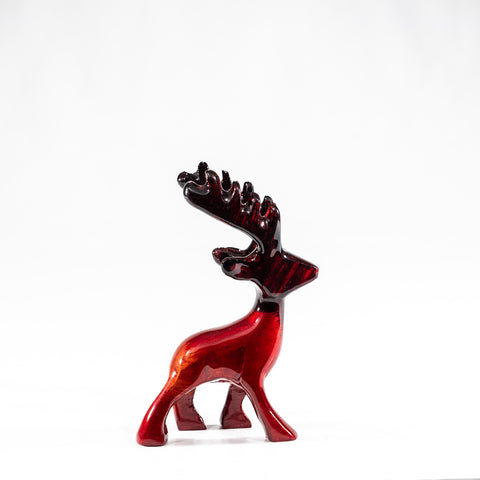 Brushed Red Stag Medium 11 cm (Trade min 4 / Retail min 1)