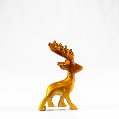 Brushed Gold Stag Medium 11 cm (Trade min 4 / Retail min 1)