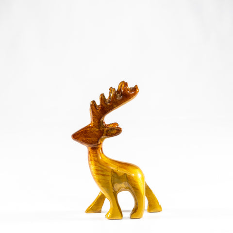 Brushed Gold Stag Medium 11 cm (Trade min 4 / Retail min 1)