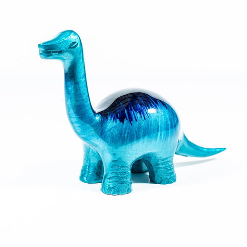 Brushed Aqua Nessie Dinosaur XL 16 cm (Trade min 4 / Retail min 1)