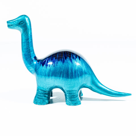 Brushed Aqua Nessie Dinosaur XL 16 cm (Trade min 4 / Retail min 1)