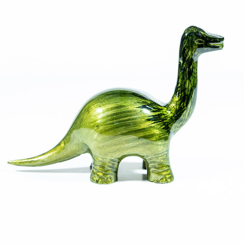Brushed Lime Nessie Dinosaur XL 16 cm (Trade min 4 / Retail min 1)
