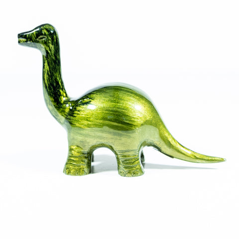 Brushed Lime Nessie Dinosaur XL 16 cm (Trade min 4 / Retail min 1)