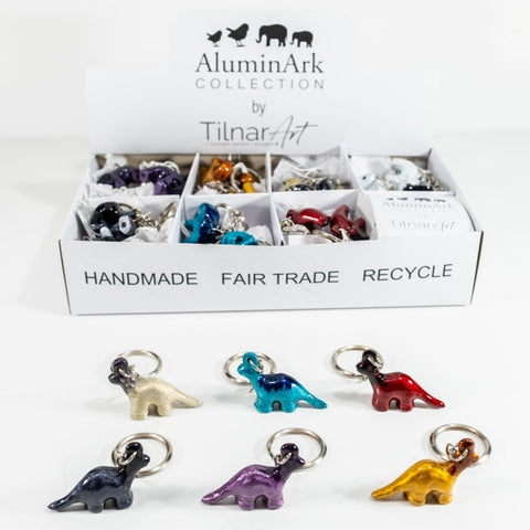 Standing Nessie Dinosaur Keyrings 5 cm (Trade min 24 per box)