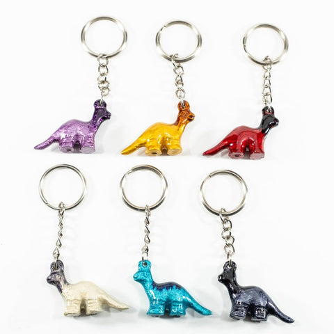 Standing Nessie Dinosaur Keyrings 5 cm (Trade min 24 per box)