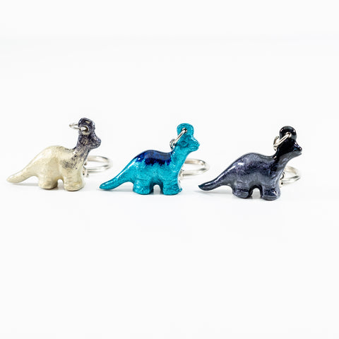 Standing Nessie Dinosaur Keyrings 5 cm (Trade min 24 per box)