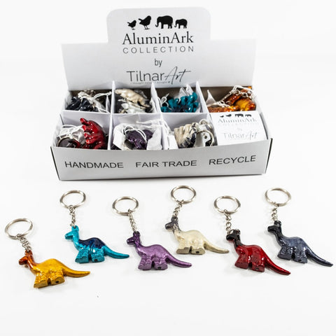 Nessie Dinosaur Keyrings 7 cm (Trade min 24 per box / Retail min 1)