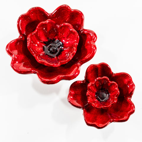 Red Poppy Small 7 cm (Trade min 4 / Retail min 1)