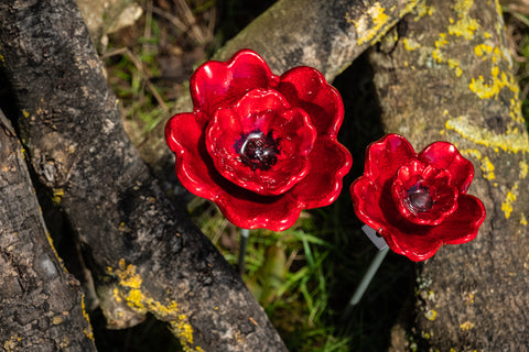 Red Poppy Small 7 cm (Trade min 4 / Retail min 1)