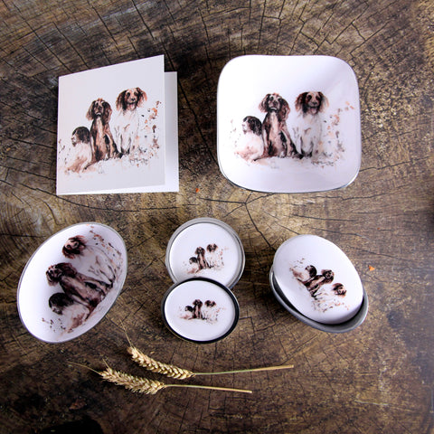 Spaniel Coaster Set of 6 (Trade min 4 / Retail min 1)