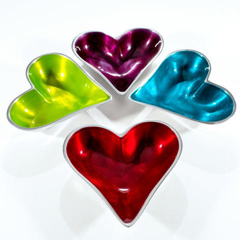 Red Heart Dish Small  (Trade min 4 / Retail min 1)