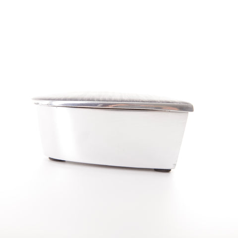 Brushed Silver Heart Trinket Box (Trade min 4 / Retail min 1)