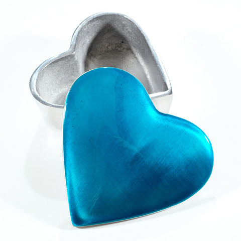 Aqua Heart Trinket Box (Trade min 4 / Retail min 1)