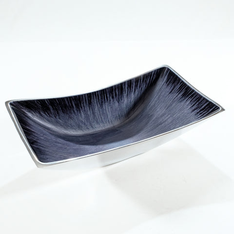 Brushed Black Rectangular Bowl (Trade min 4 / Retail min 1)