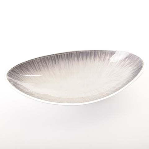 Brushed Silver Boat Bowl (Trade min 4 / Retail min 1)