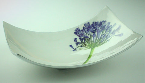 Agapanthus Rectangular Dish  (Trade min 2 / Retail min 1)