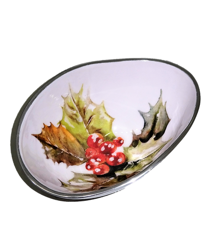 Holly Oval Bowl Small (Trade min 4 / Retail min 1)