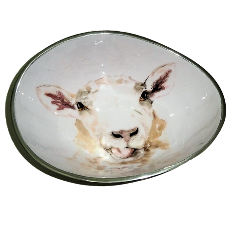 Sheep Oval Bowl Small (Trade min 4 / Retail min 1)
