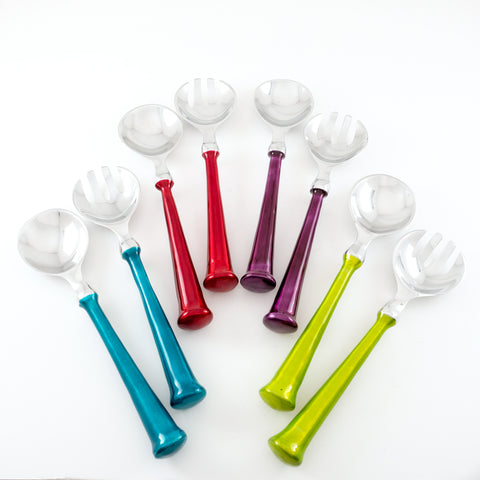 Aqua Salad Servers (Trade min 4 / Retail min 1)