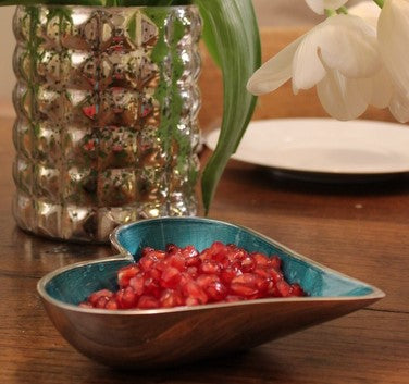 Aqua Heart Dish Small (Trade min 4 / Retail min 1)