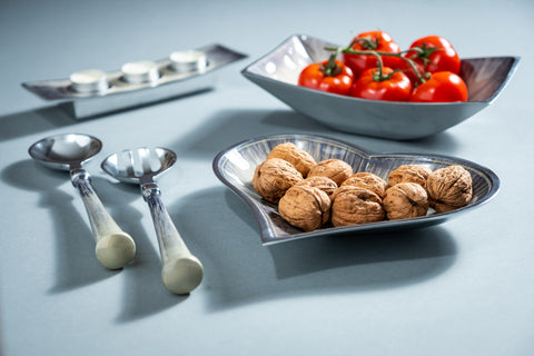 Brushed Silver Salad Servers (Trade min 4 / Retail min 1)
