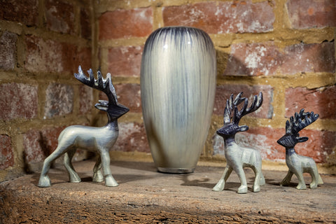 Brushed Silver Vase (Trade min 4 / Retail min 1)