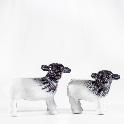 Brushed White Sheep Large 10 cm (Trade min 4 / Retail min 1)