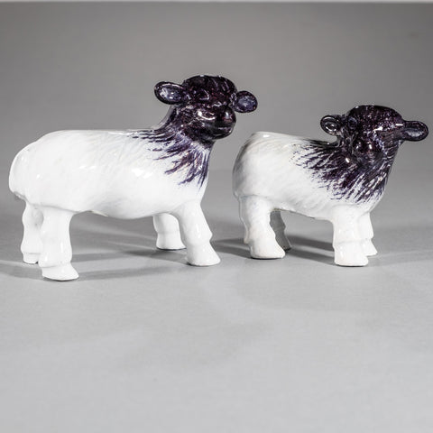 Brushed White Sheep Large 10 cm (Trade min 4 / Retail min 1)