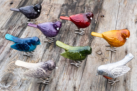 Brushed Silver Robin (Trade min 4 / Retail min 1)