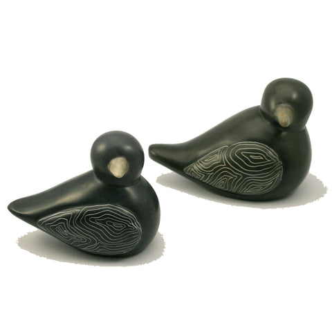 Champagne Grey Love Bird 10cm (trade min 3)