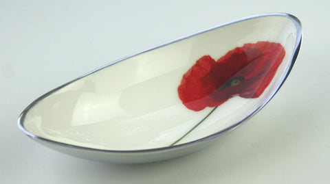 Poppy Boat Bowl (Trade min 2 / Retail min 1)