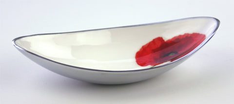 Poppy Boat Bowl (Trade min 2 / Retail min 1)