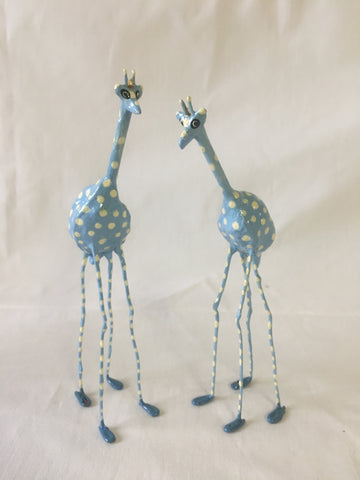 Seedpod Blue Giraffe - Large