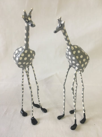 Seedpod Grey Giraffe - Large