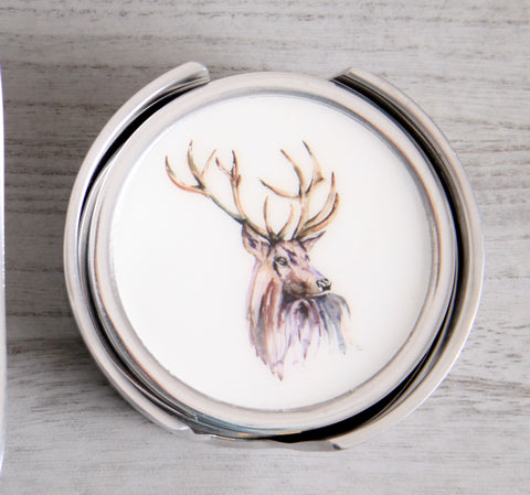 Stag Coasters Set of 6 (Trade min 4 / Retail min 1)