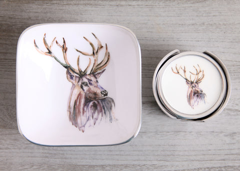 Stag Coasters Set of 6 (Trade min 4 / Retail min 1)