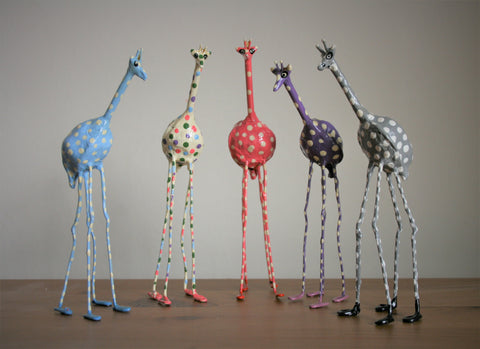 Seedpod Pink Giraffe - Large