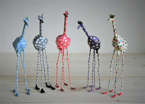 Seedpod Purple Giraffe - Large