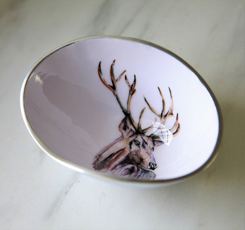 Stag Oval Bowl Small (Trade min 4 / Retail min 1)