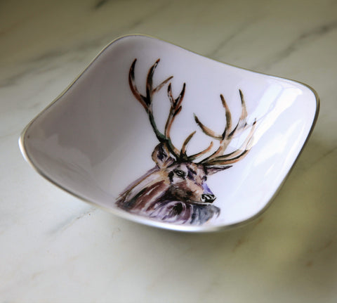 Stag Square Bowl (Trade min 4 / Retail min 1)