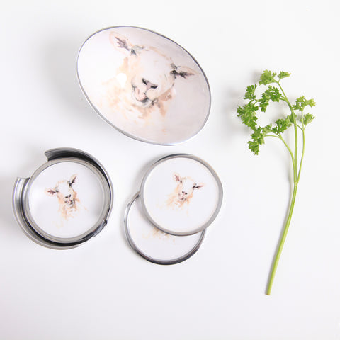 Sheep Coasters Set of 6 (Trade min 4 / Retail min 1) (SPECIAL OFFER)