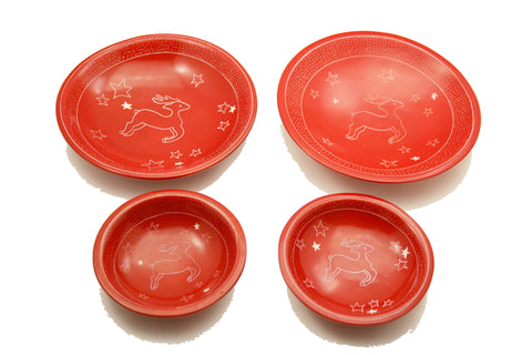 Jumping Elk Bowl Small (min 6)