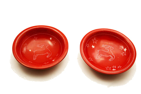 Jumping Elk Bowl Small (min 6)