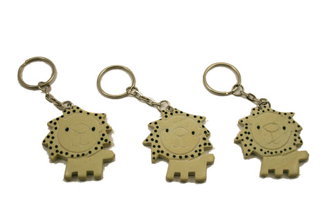 Lion Keyrings 5 cm (24 per display box - min 24)