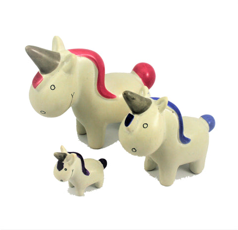 Standing Unicorn 3 cm (24 display box - min 24)