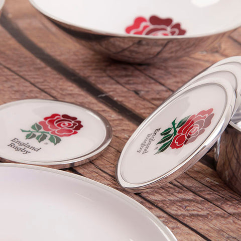 England Rugby Coasters Set of 6